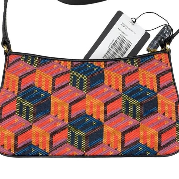 MCM Mini Cubic Monogram Shoulder Bag Purse New - Picture 3 of 9